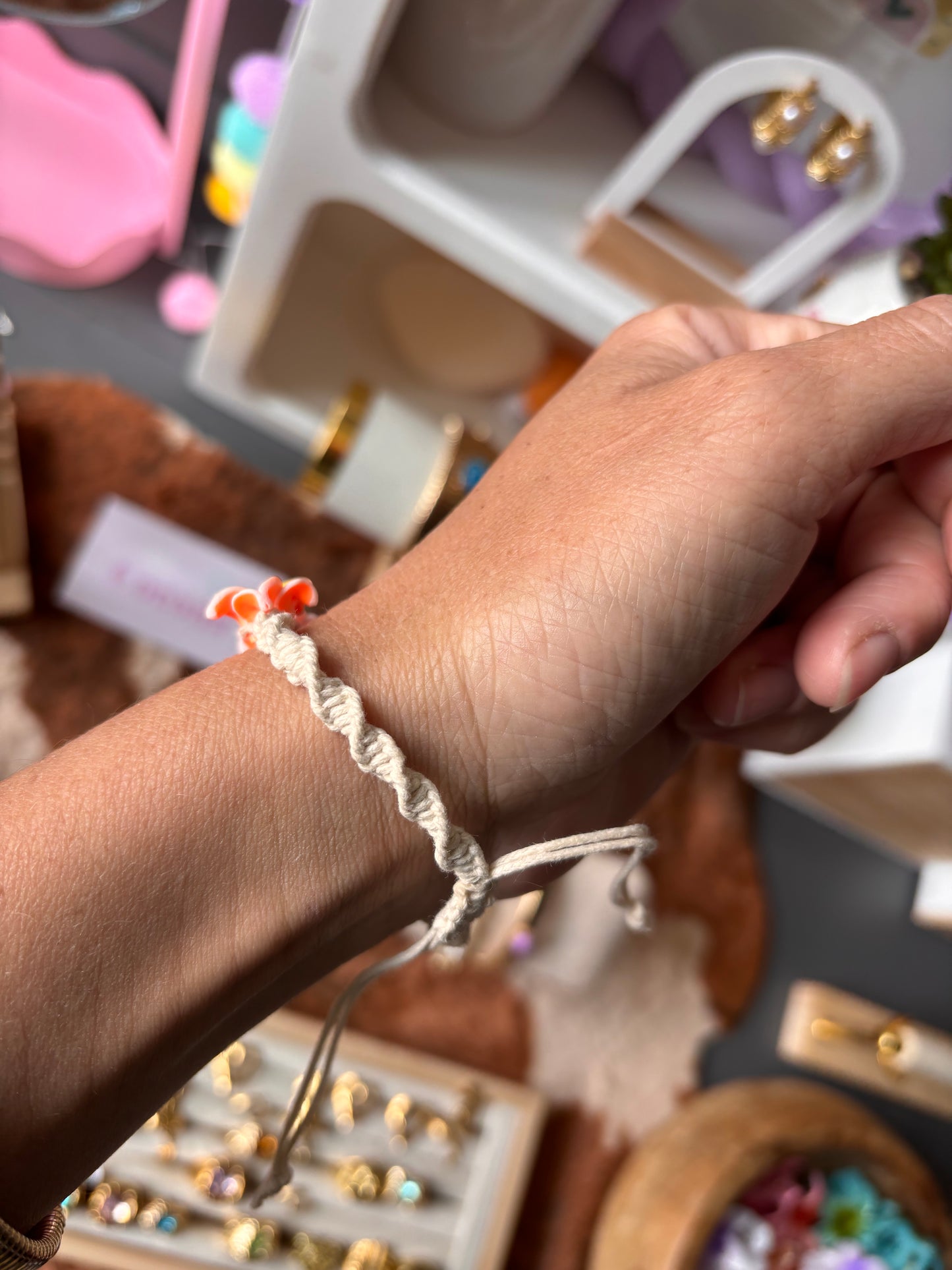 Bracelet MONOÏ orange