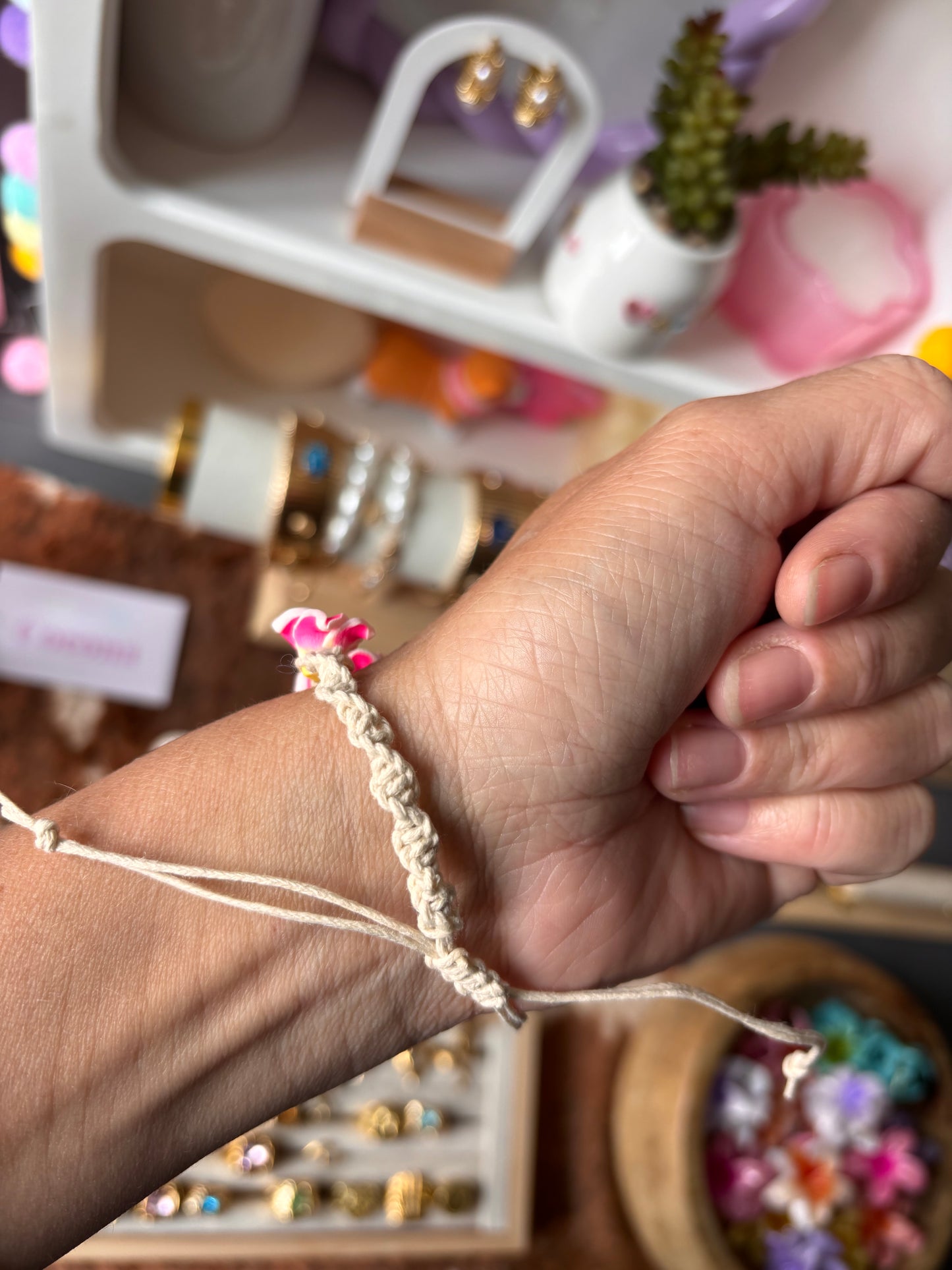 Bracelet MONOÏ rose