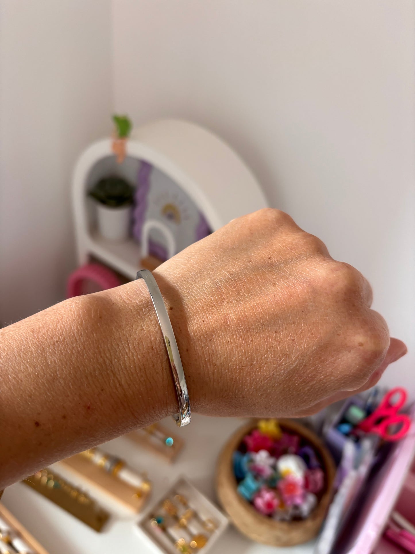 Le Jonc parfait 🫶 argentée