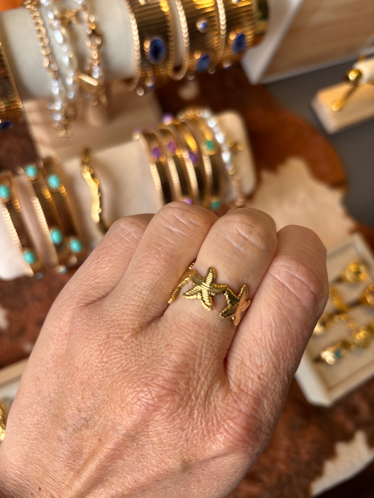 Bague ÉTOILE DE MER 💫