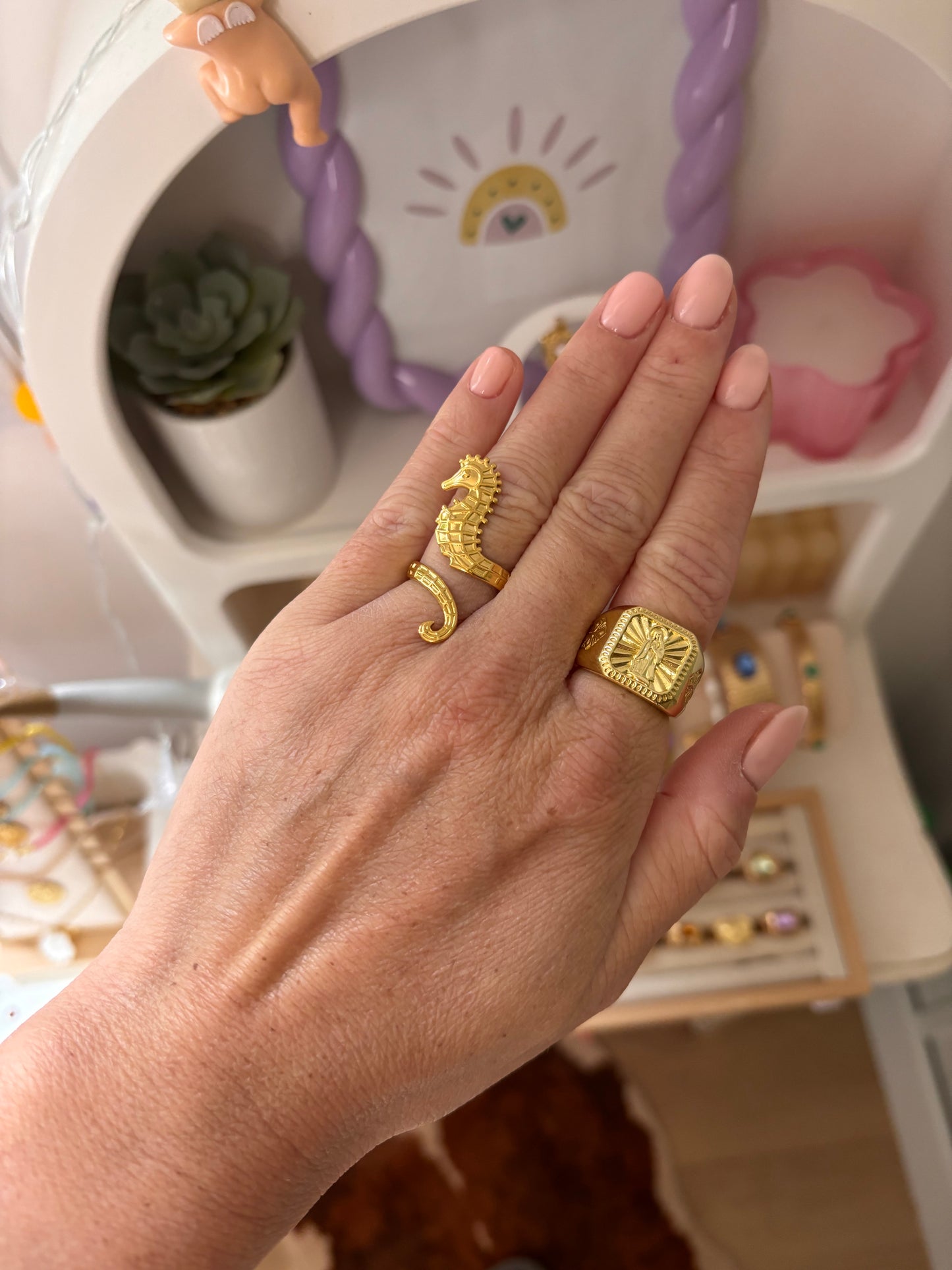 Bague HIPPOCAMPE 🏝️