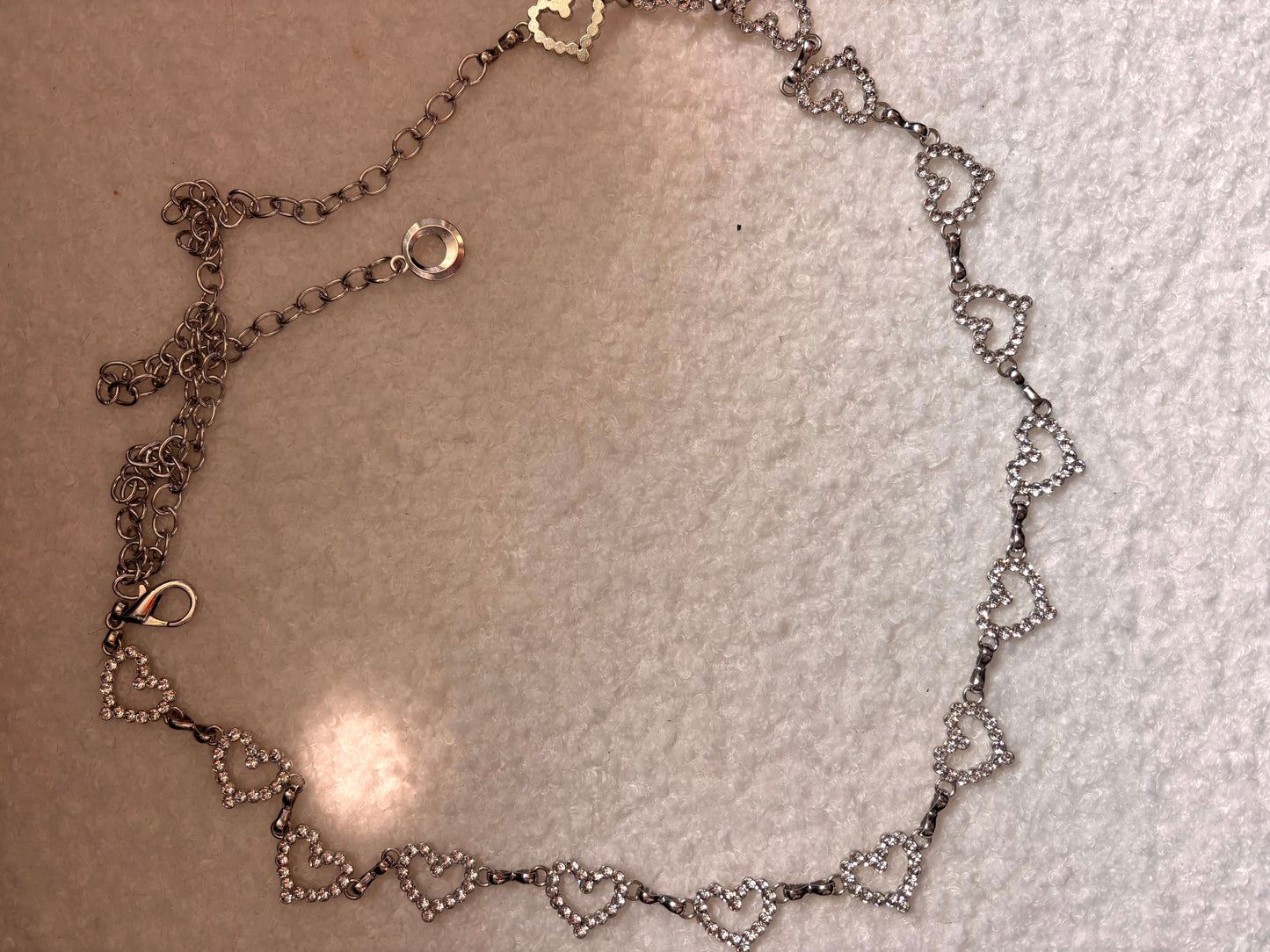 Ceinture PRINCESSE argentée 👸