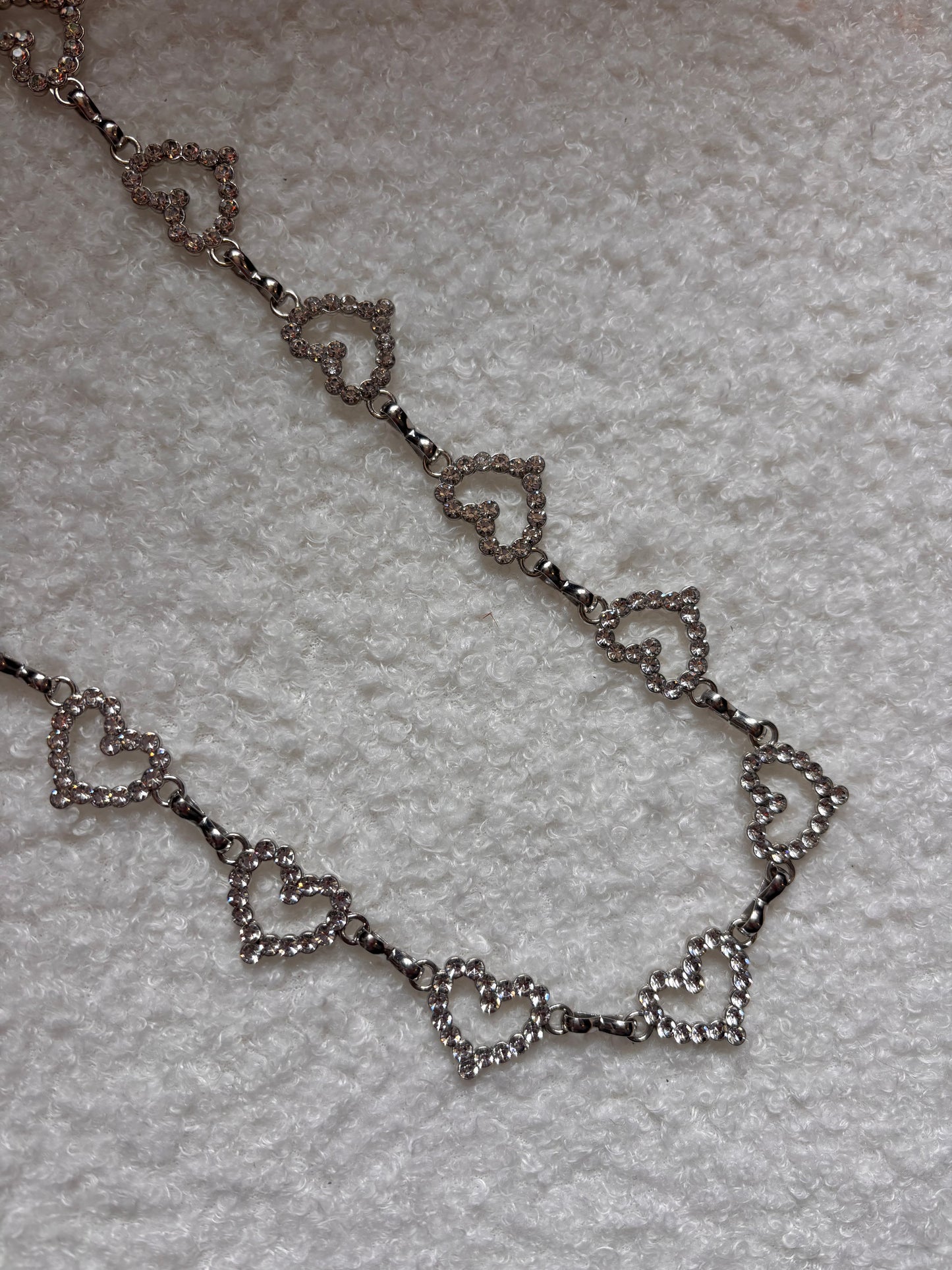 Ceinture PRINCESSE argentée 👸