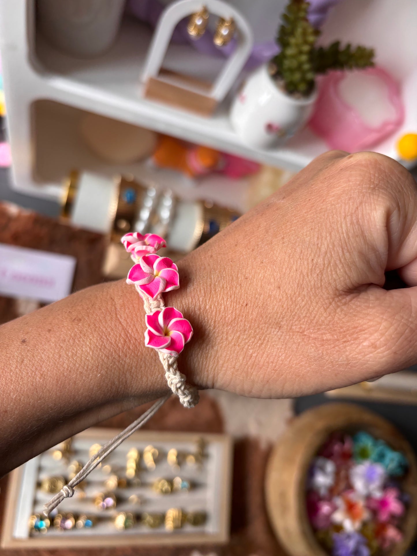 Bracelet MONOÏ rose