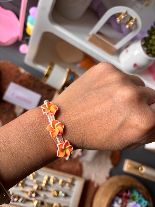 Bracelet MONOÏ orange