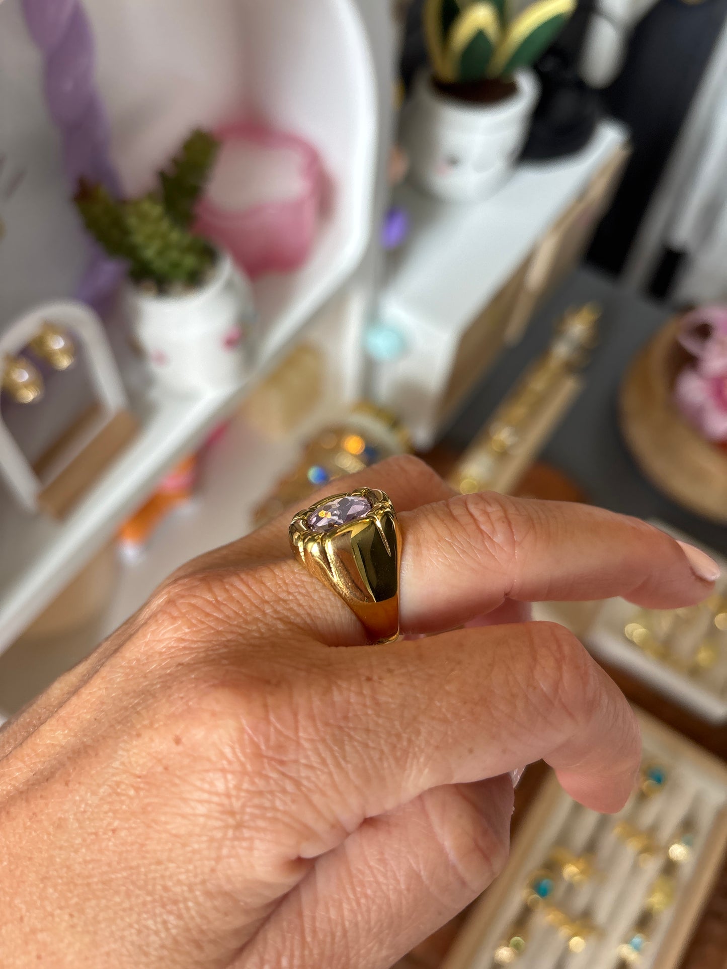 Bague ADORA rose 🌸