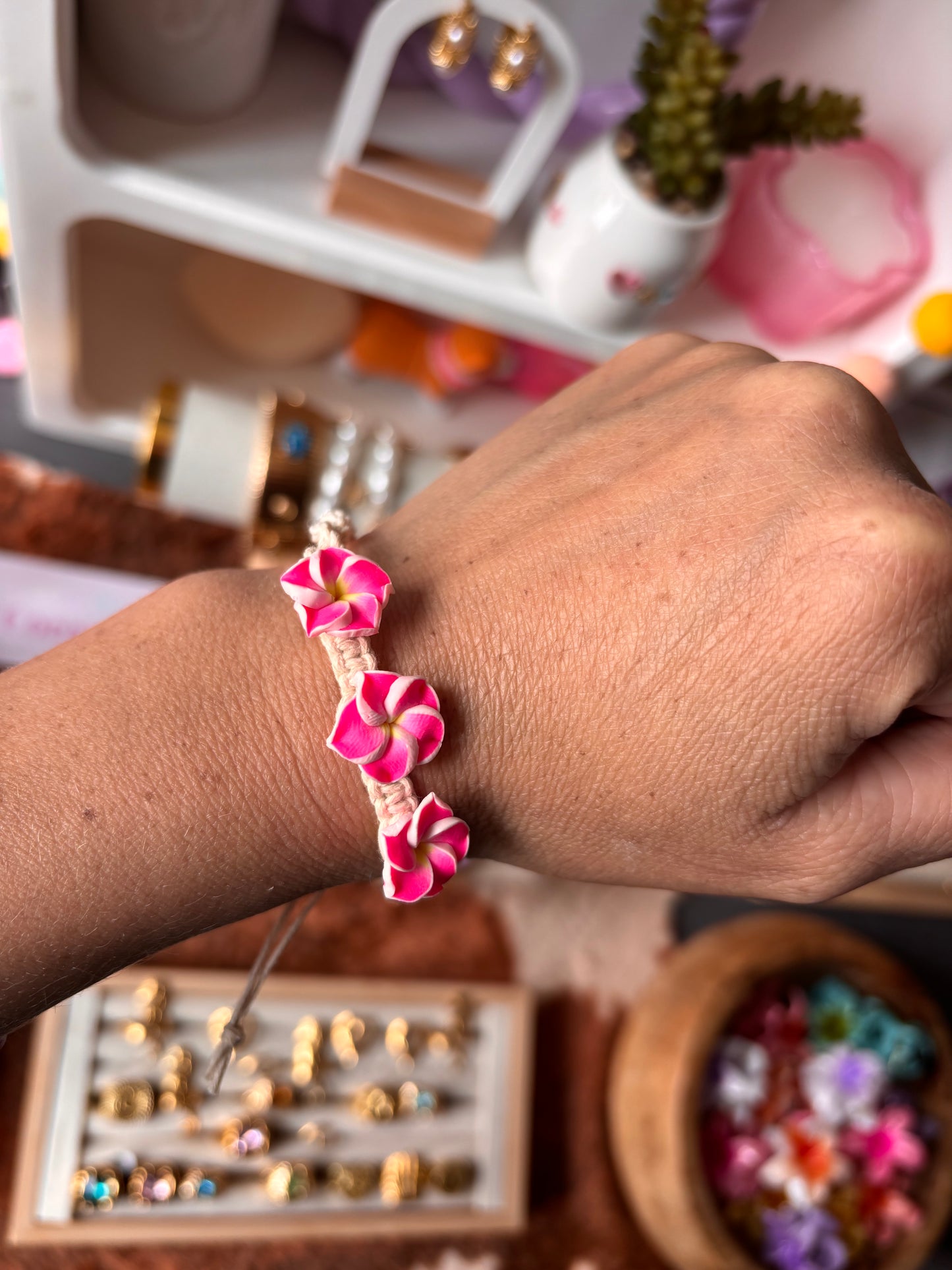 Bracelet MONOÏ rose