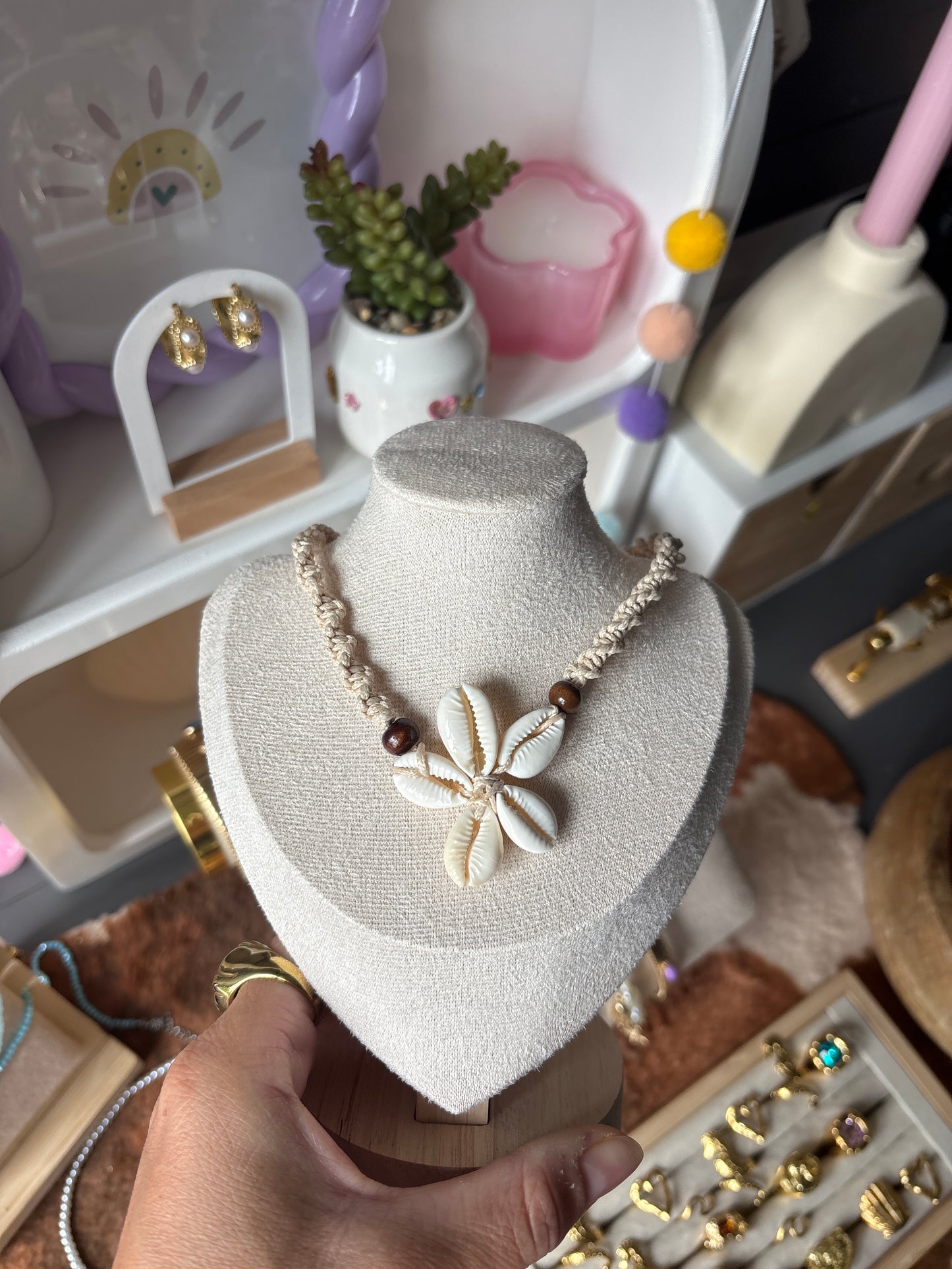 Collier coquillages BOAVISTA