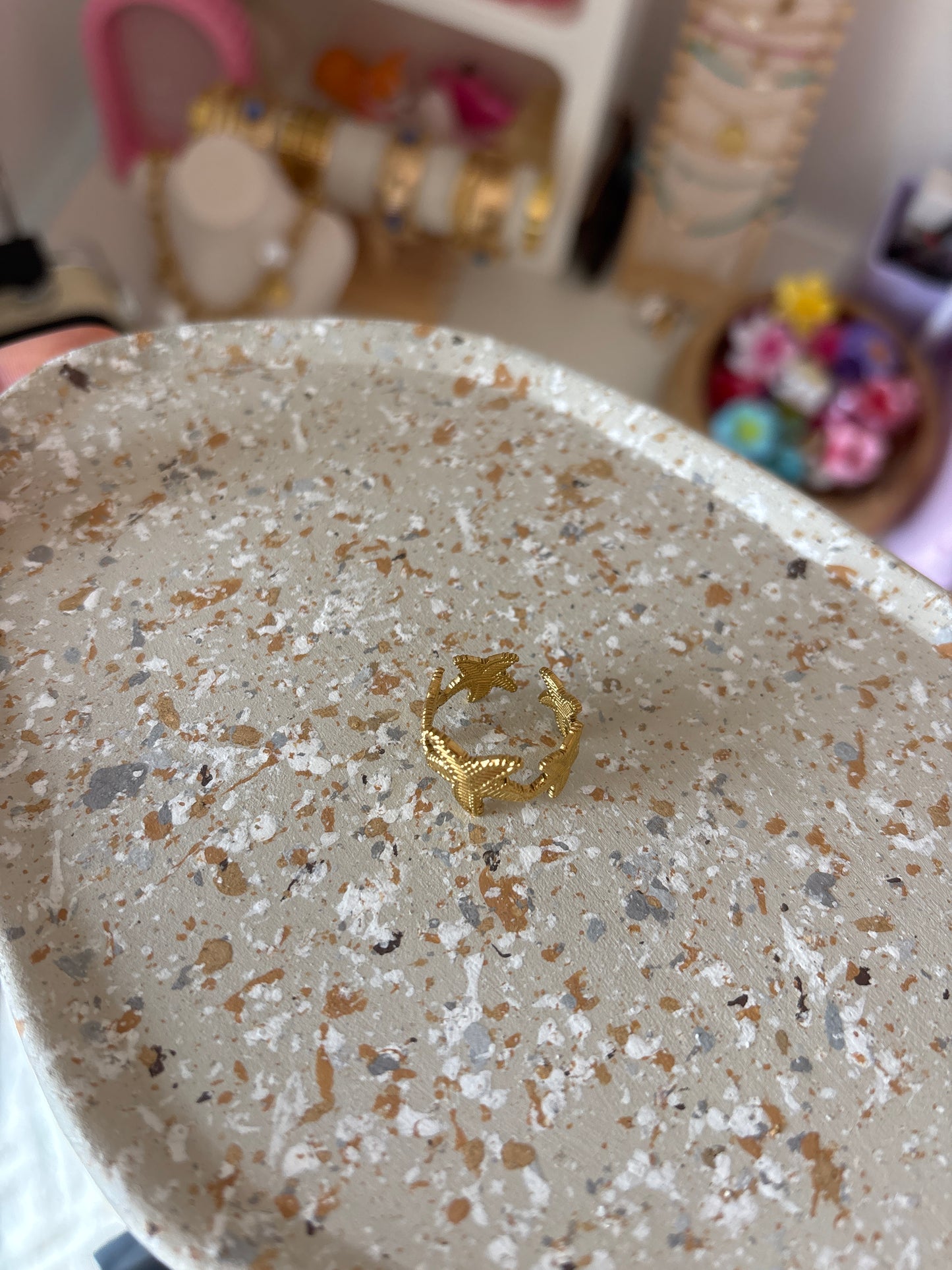 Bague ÉTOILE DE MER 💫