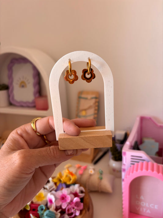 Boucles d’oreilles FLORA 🌸