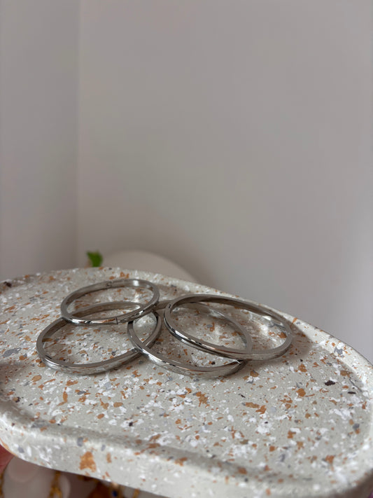 Le Jonc parfait 🫶 argentée