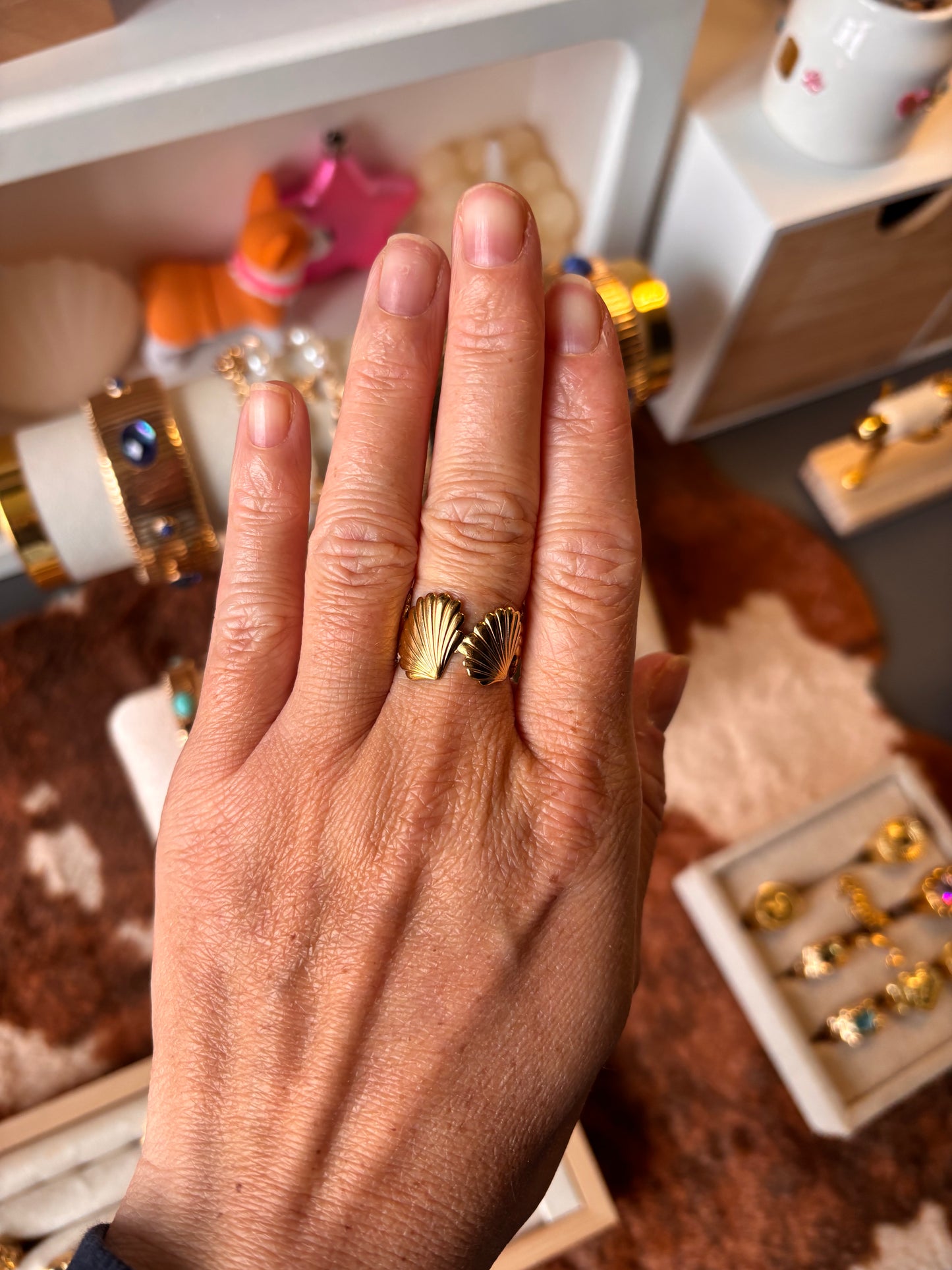 Bague COQUILLAGE 🐚