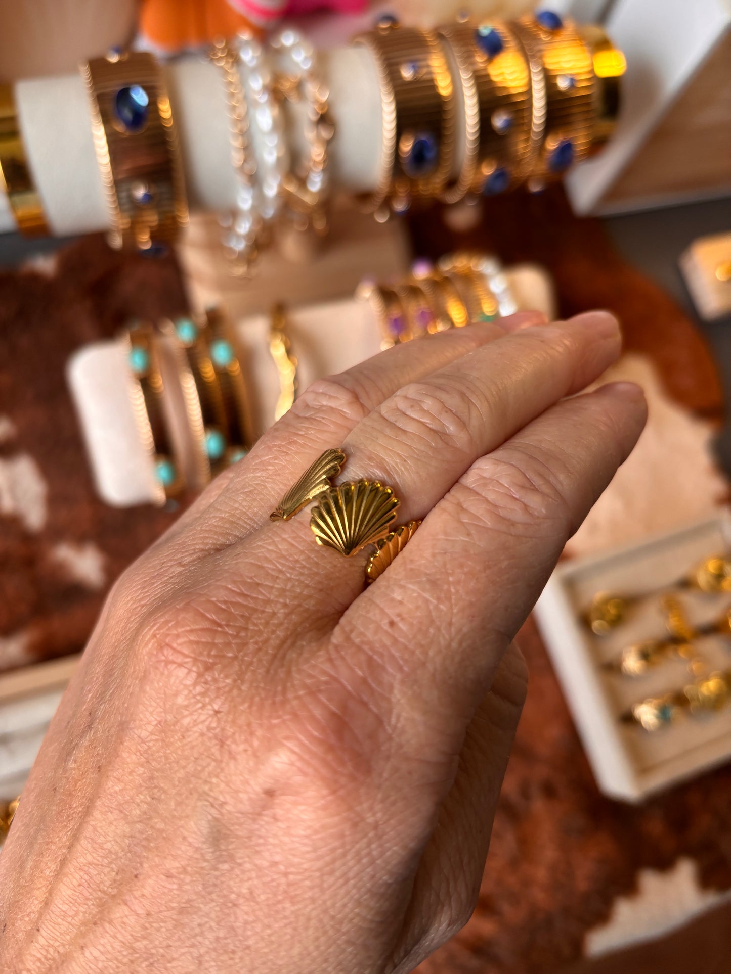 Bague COQUILLAGE 🐚