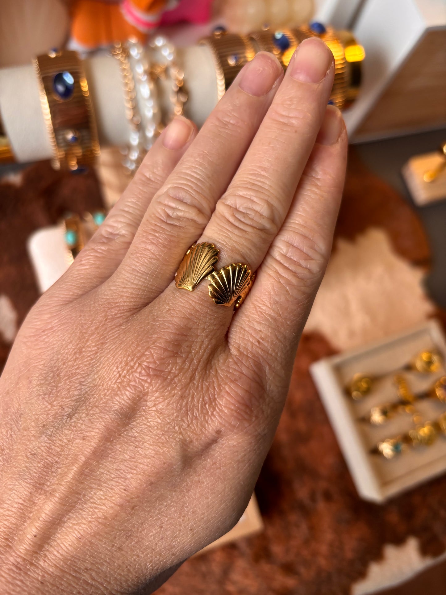 Bague COQUILLAGE 🐚