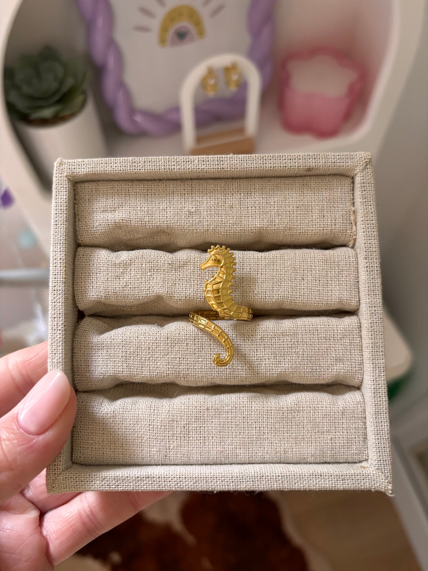 Bague HIPPOCAMPE 🏝️