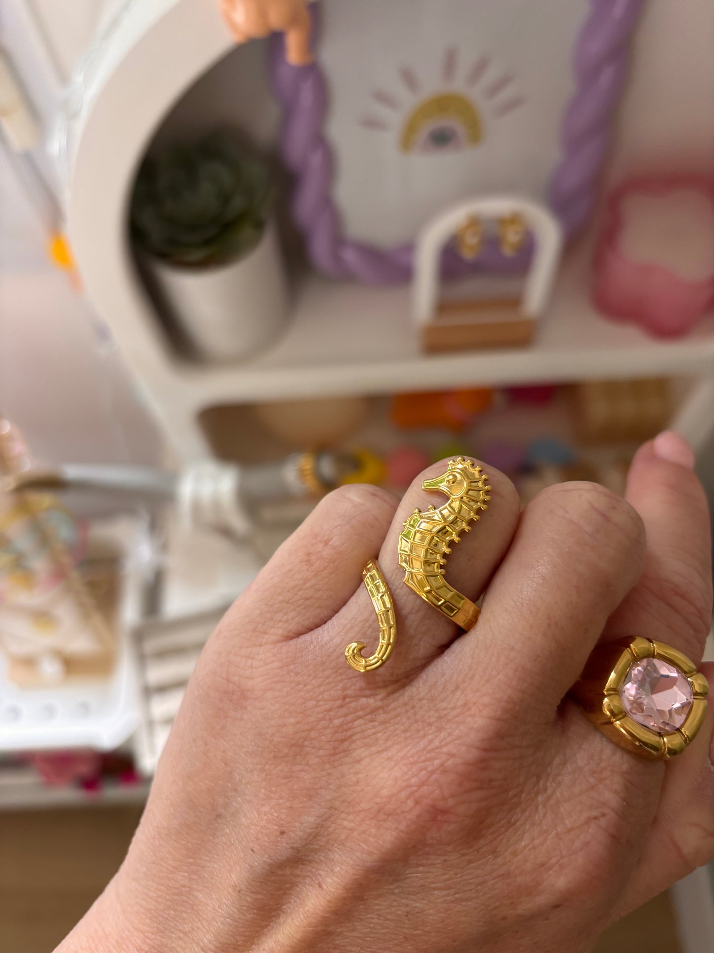 Bague HIPPOCAMPE 🏝️